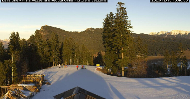 Webcam Ski area Lavarone - Pista Vezzena