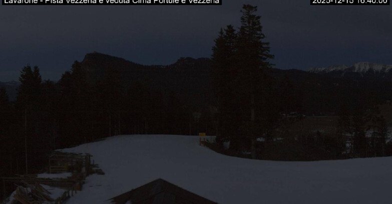 Webcam Ski area Lavarone - Pista Vezzena
