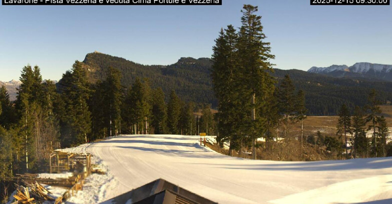 Webcam Ski area Lavarone - Pista Vezzena