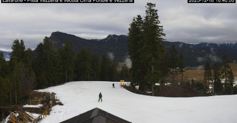 Webcam Ski area Lavarone - Pista Vezzena