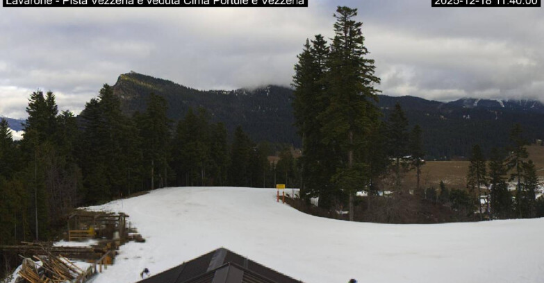 Webcam Ski area Lavarone - Pista Vezzena