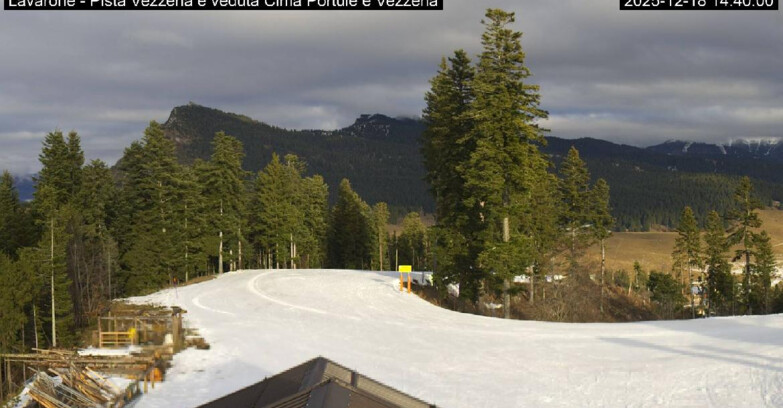 Webcam Ski area Lavarone - Pista Vezzena