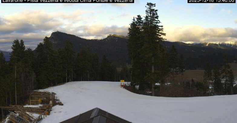 Webcam Ski area Lavarone - Pista Vezzena