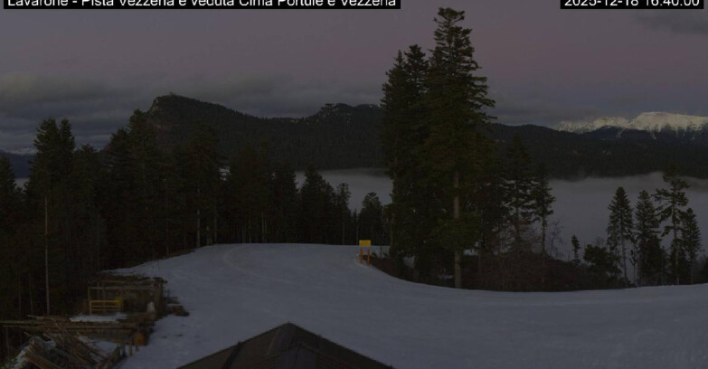 Webcam Ski area Lavarone - Pista Vezzena