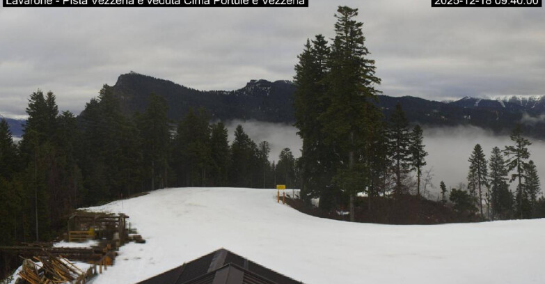 Webcam Ski area Lavarone - Pista Vezzena