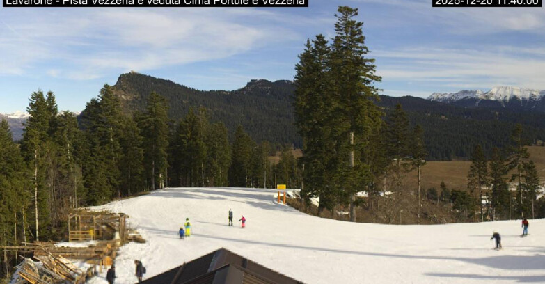 Webcam Ski area Lavarone - Pista Vezzena