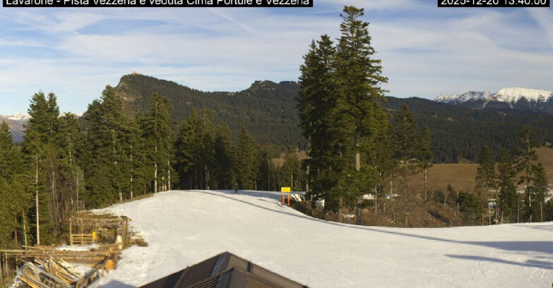 Webcam Ski area Lavarone - Pista Vezzena