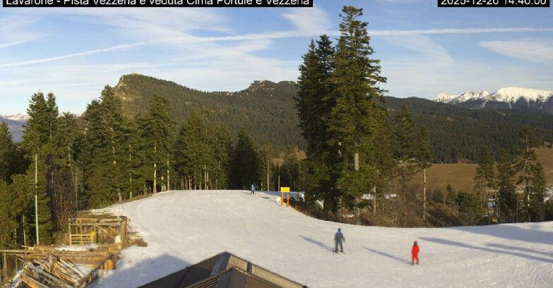Webcam Ski area Lavarone - Pista Vezzena