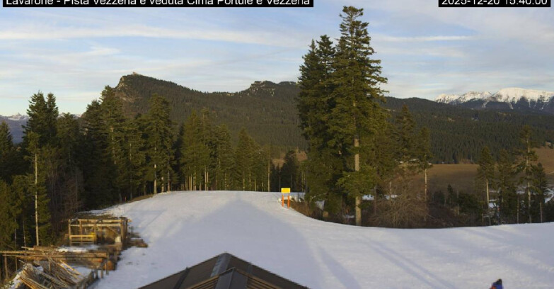 Webcam Ski area Lavarone - Pista Vezzena