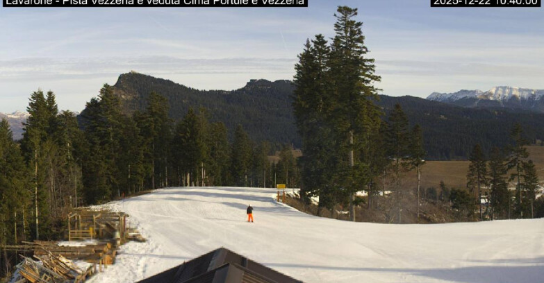 Webcam Ski area Lavarone - Pista Vezzena