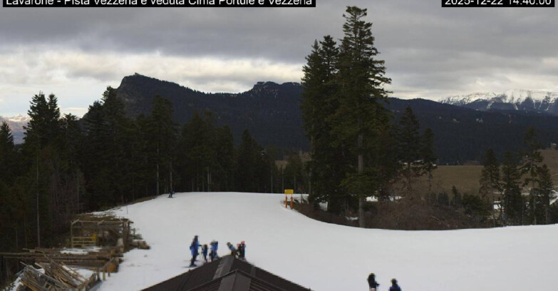 Webcam Ski area Lavarone - Pista Vezzena