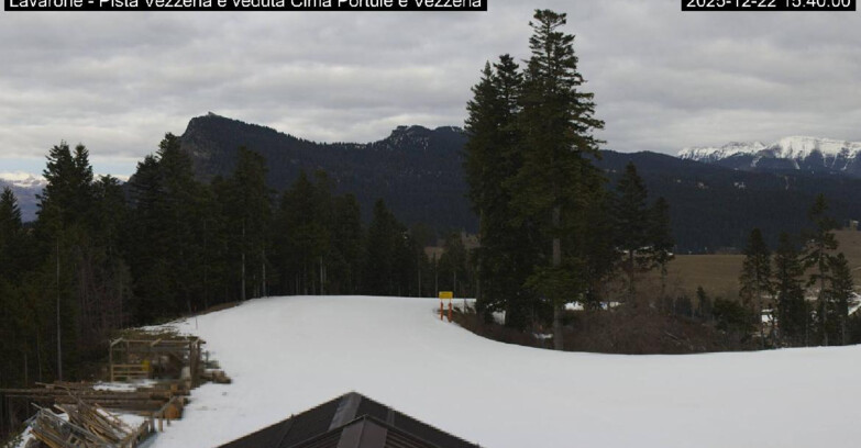 Webcam Ski area Lavarone - Pista Vezzena