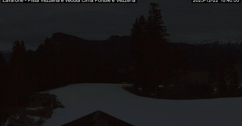 Webcam Ski area Lavarone - Pista Vezzena