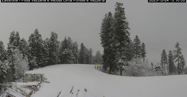Webcam Ski area Lavarone - Pista Vezzena