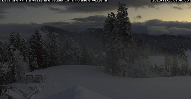 Webcam Lavarone - Piste Vezzena