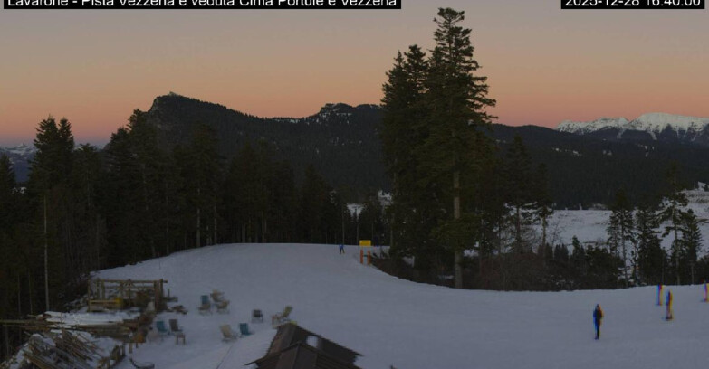 Webcam Ski area Lavarone - Pista Vezzena