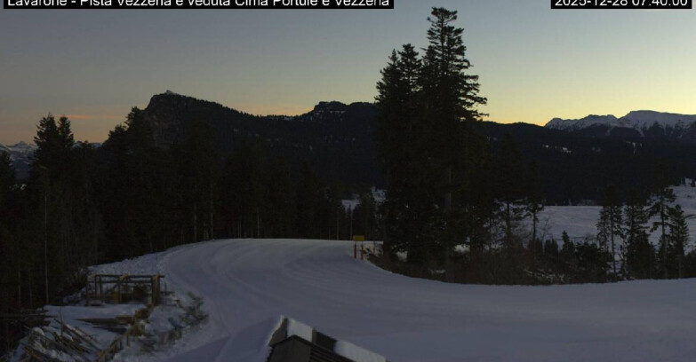 Webcam Ski area Lavarone - Pista Vezzena