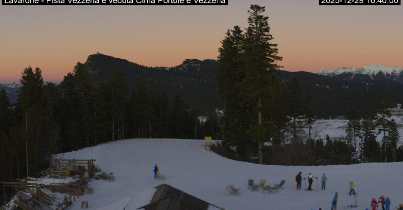 Webcam Ski area Lavarone - Pista Vezzena