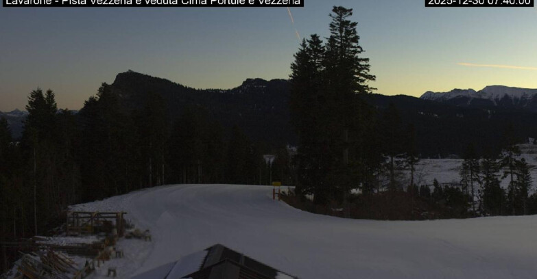 Webcam Ski Area Lavarone  - Piste Vezzena