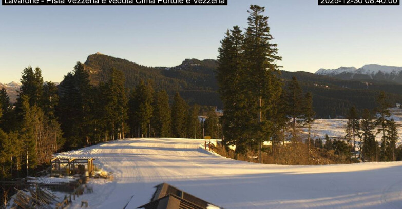 Webcam Ski Area Lavarone  - Piste Vezzena