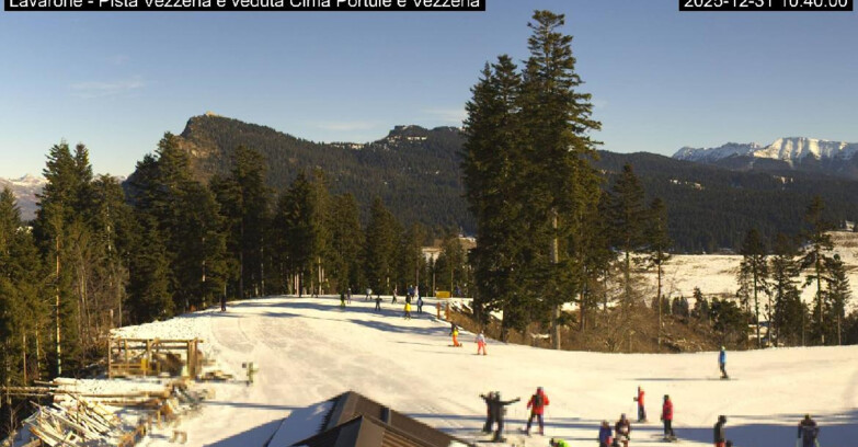 Webcam Ski area Lavarone - Pista Vezzena