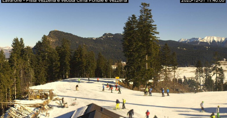 Webcam Ski area Lavarone - Pista Vezzena