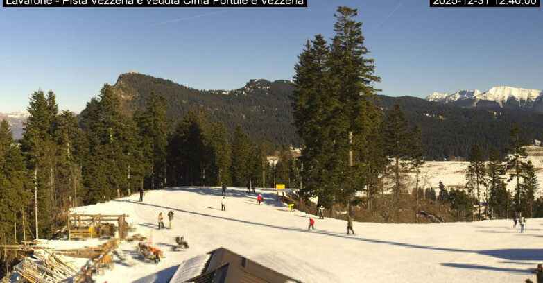 Webcam Ski area Lavarone - Pista Vezzena