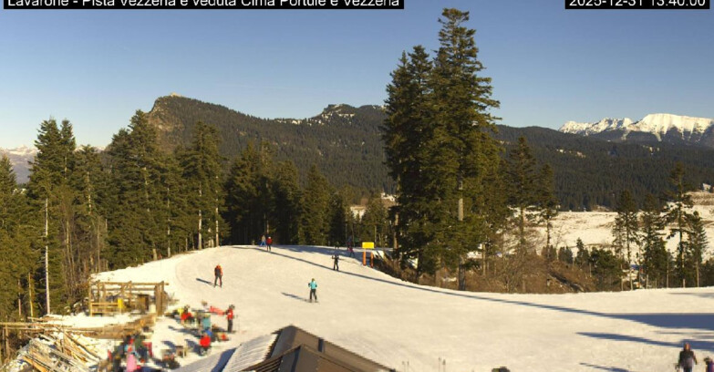 Webcam Ski area Lavarone - Pista Vezzena