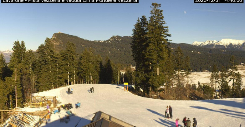 Webcam Ski area Lavarone - Pista Vezzena