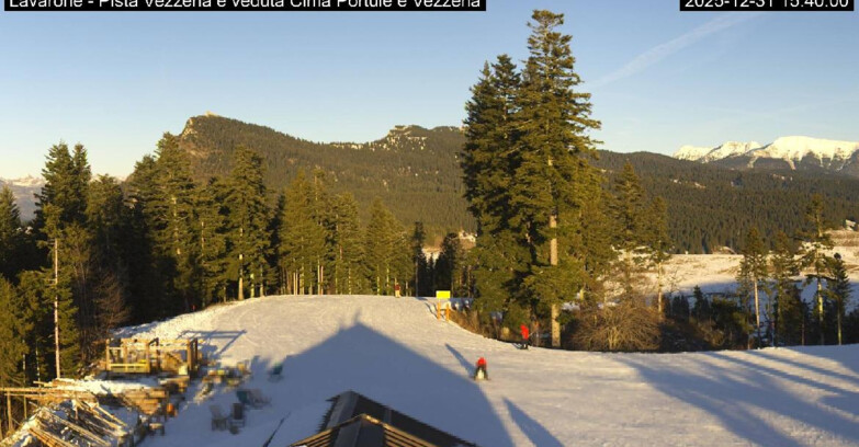 Webcam Ski area Lavarone - Pista Vezzena