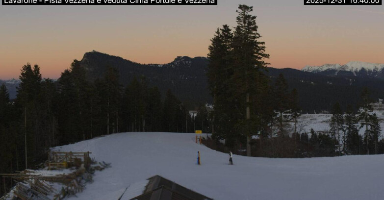 Webcam Ski area Lavarone - Pista Vezzena
