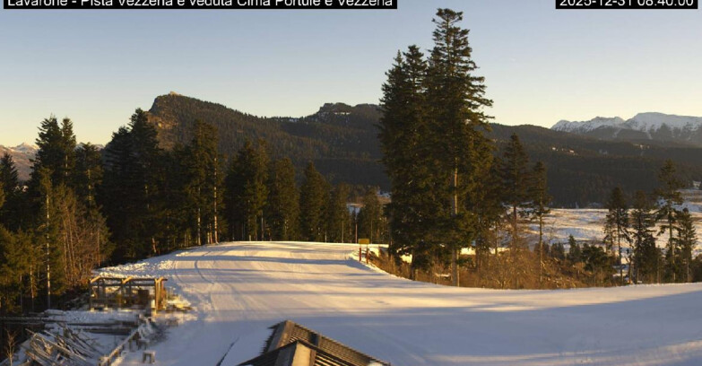 Webcam Ski area Lavarone - Pista Vezzena