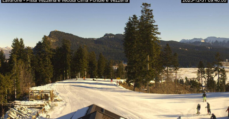 Webcam Ski area Lavarone - Pista Vezzena