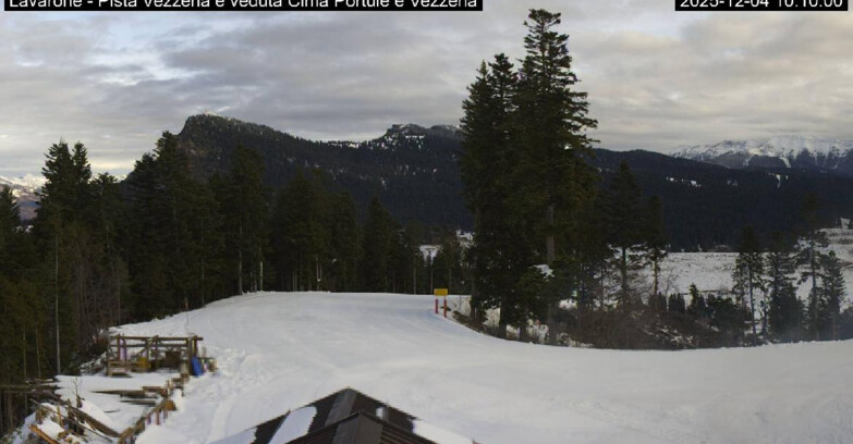 Webcam Ski area Lavarone - Pista Vezzena