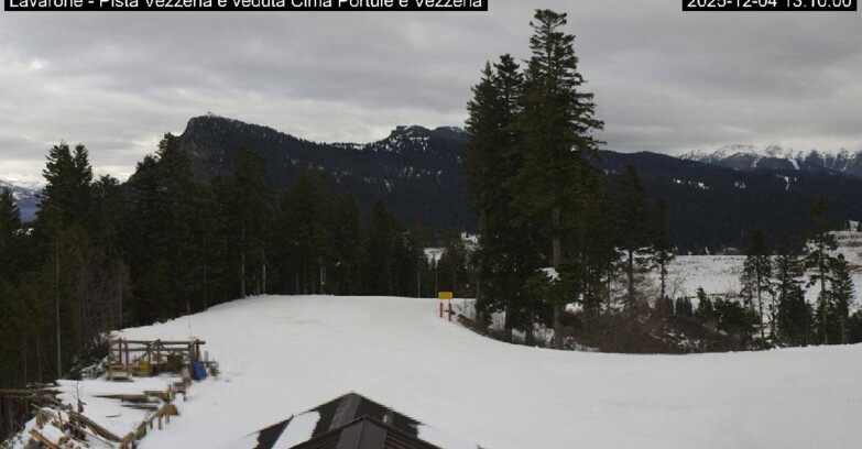 Webcam Ski area Lavarone - Pista Vezzena