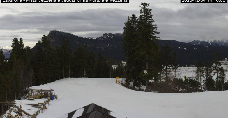 Webcam Ski area Lavarone - Pista Vezzena
