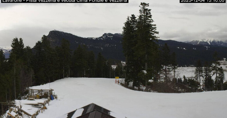 Webcam Ski area Lavarone - Pista Vezzena