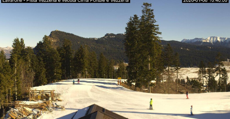 Webcam Ski Area Lavarone  - Piste Vezzena