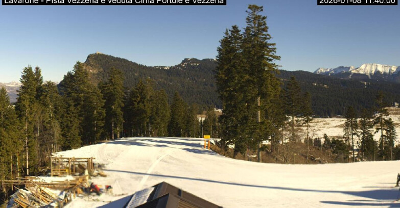 Webcam Ski Area Lavarone  - Piste Vezzena