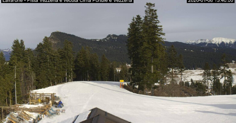 Webcam Ski Area Lavarone  - Piste Vezzena