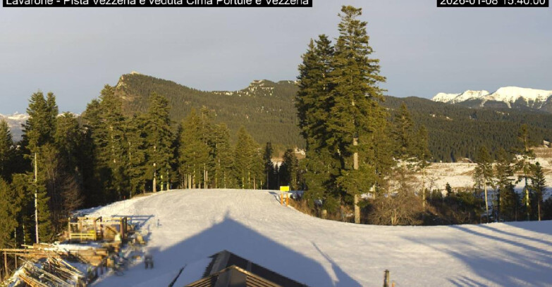 Webcam Ski Area Lavarone  - Piste Vezzena