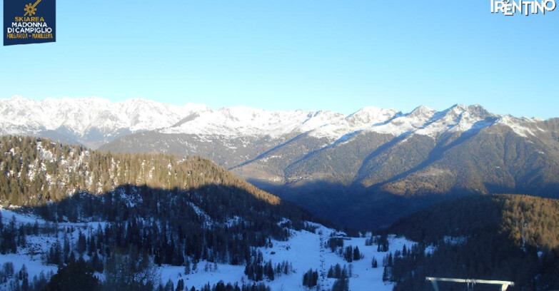 Webcam Skiarea Campiglio Dolomiti di Brenta Val di Sole Val Rendena - Val Panciana