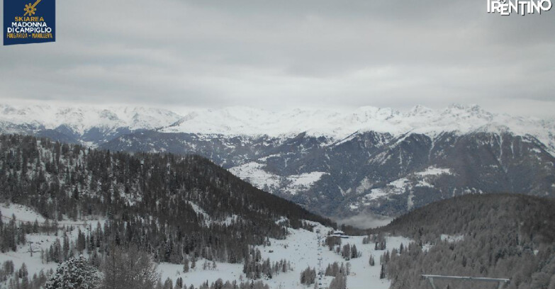 Webcam Folgarida-Marilleva  (Skiarea Campiglio Dolomiti di Brenta - Val di Sole Val Rendena) - Val Panciana