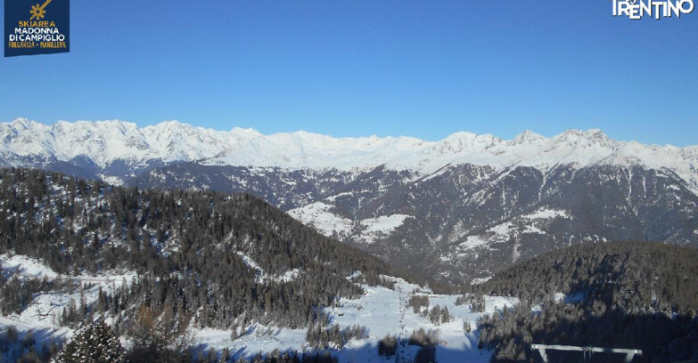 Webcam Skiarea Campiglio Dolomiti di Brenta Val di Sole Val Rendena - Val Panciana