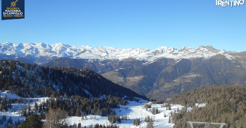 Webcam Folgarida-Marilleva  (Skiarea Campiglio Dolomiti di Brenta - Val di Sole Val Rendena) - Val Panciana