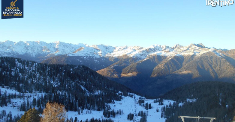 Webcam Folgarida-Marilleva  (Skiarea Campiglio Dolomiti di Brenta - Val di Sole Val Rendena) - Val Panciana