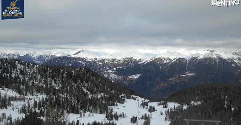 Webcam Folgarida-Marilleva  (Skiarea Campiglio Dolomiti di Brenta - Val di Sole Val Rendena) - Val Panciana