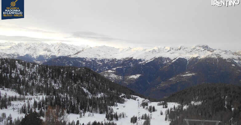 Webcam Folgarida-Marilleva  (Skiarea Campiglio Dolomiti di Brenta - Val di Sole Val Rendena) - Val Panciana