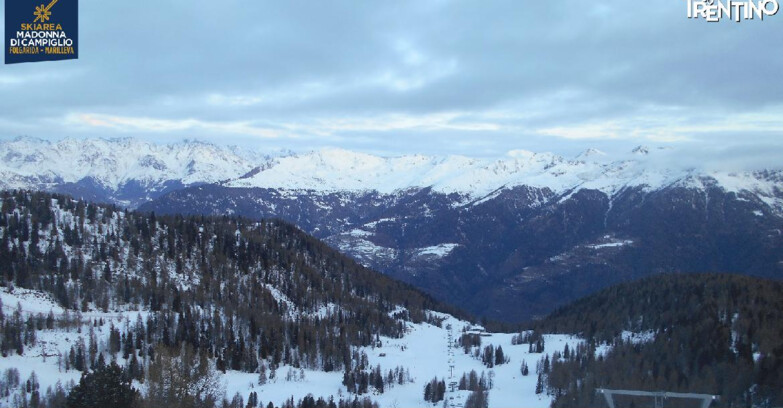 Webcam Folgarida-Marilleva  (Skiarea Campiglio Dolomiti di Brenta - Val di Sole Val Rendena) - Val Panciana