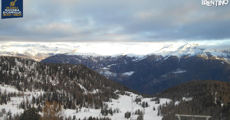 Webcam Folgarida-Marilleva  (Skiarea Campiglio Dolomiti di Brenta - Val di Sole Val Rendena) - Val Panciana